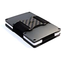 STEALTH Wallet Tarjetero RFID Minimalista - Carteras para Tarjetas Compactas con Bloqueo NFC - Ligero con Seguridad…